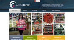 Desktop Screenshot of mediadirekt.hr