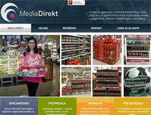 Tablet Screenshot of mediadirekt.hr